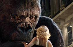 A scene from 'King Kong'